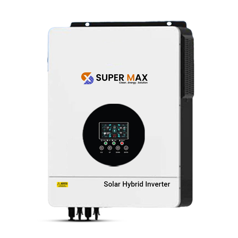 SuperMax 8.2KW Hybrid Pure Sine Wave Solar Inverter